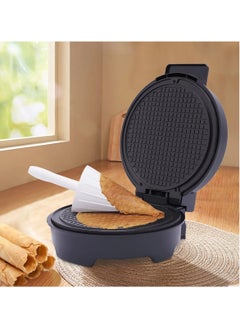Electric Ice Cone Maker 1200W & Waffle Cone Maker, Dual Function Shaved Ice and Waffle Cone Machine, Fast and Easy Snow Cones, Waffle Cones Home and Party Use, Compact and Durable Design