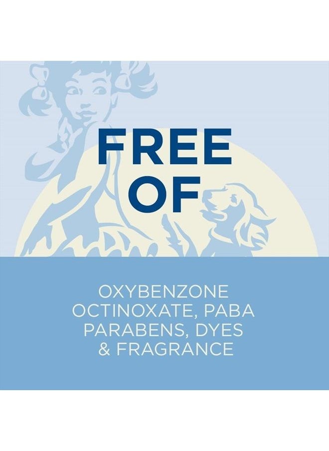 Coppertone Pure and Simple Zinc Oxide Mineral Sunscreen Lotion SPF 50, Body Sunscreen, Water Resistant, Broad Spectrum SPF 50 Sunscreen for Sensitive Skin, 6 Fl Oz Bottle  - Image 3