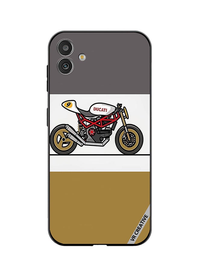 VR CREATIVE Protective Case Cover For Samsung Galaxy M13 5G Ducati Design Multicolour - Image 1