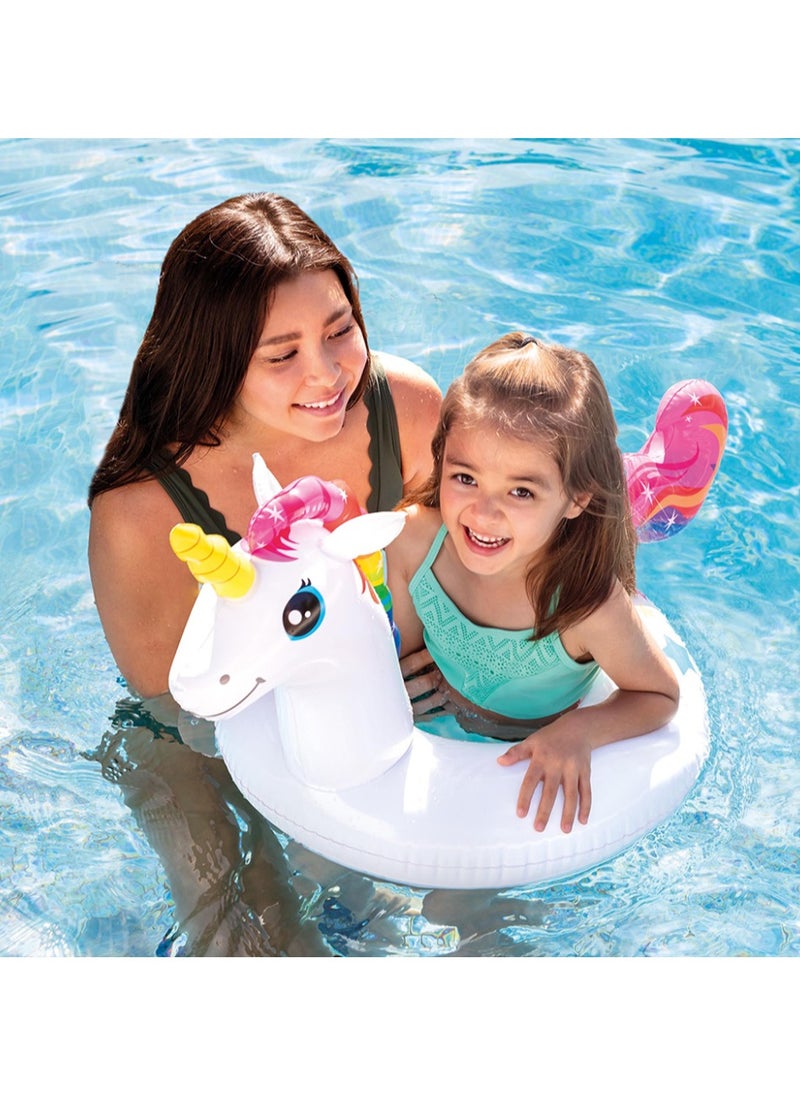 INTEX 58221NP-Deluxe Animal Swim Ring 1.07mx58cm/42"x23", Unicorn  - Image 2