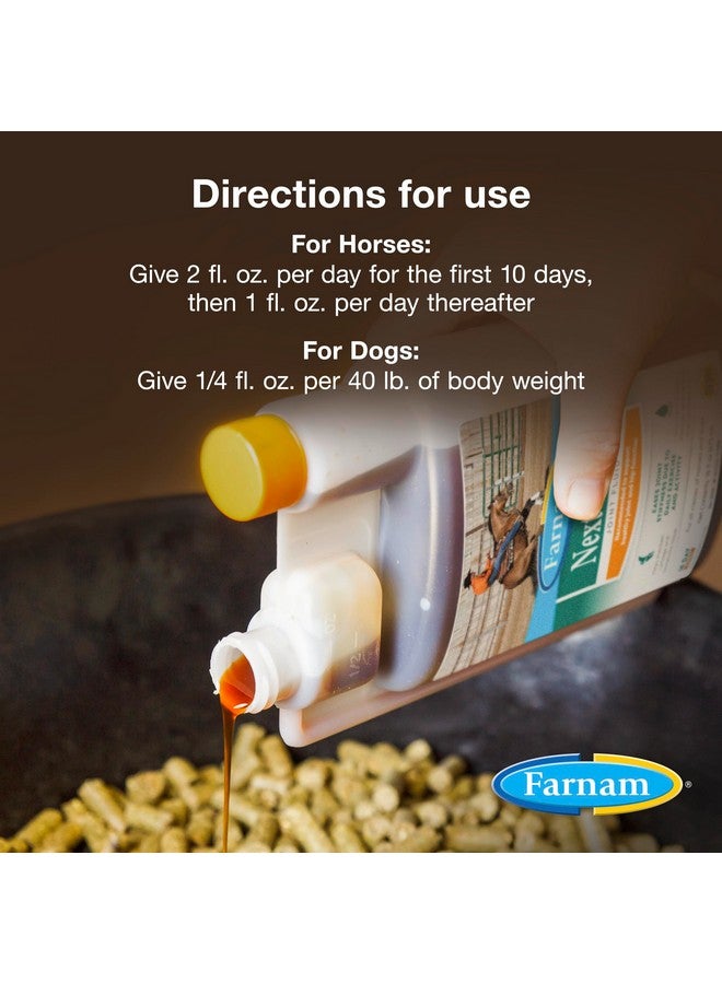 Farnam Next Level Joint Fluid Supplement for horses and dogs, Helps maintain connective tissue to ease joint stiffness due to daily activity, 16 ounces, 16 day supply - Image 4
