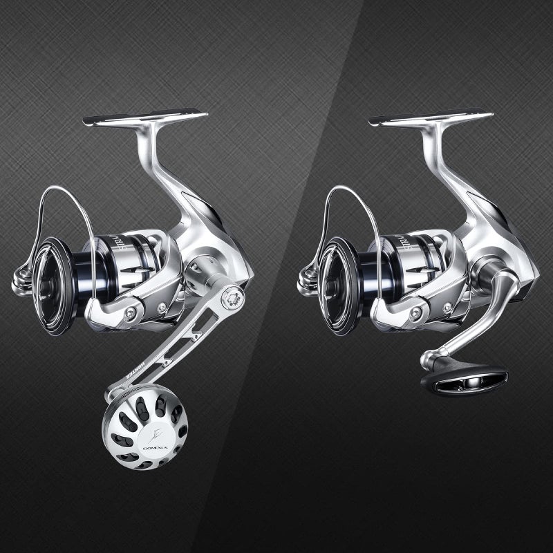 GOMEXUS Power Handle Compatible with Shimano Stradic FL FM Stella Ultegra FB Twin Power FD Spinning Reel(Not for sw) - Image 4