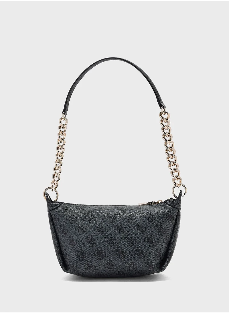 GUESS Meridian Top Zip Hobo Bag