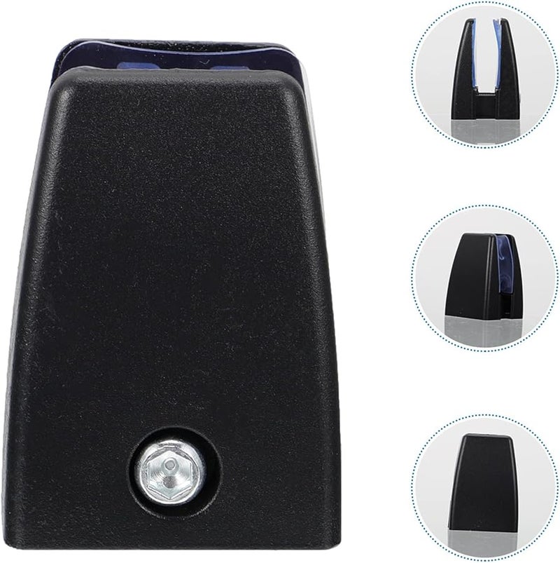 4 Pack Black Desk Divider Clamp Privacy Screen Holder Office Baffle Clip - Image 4