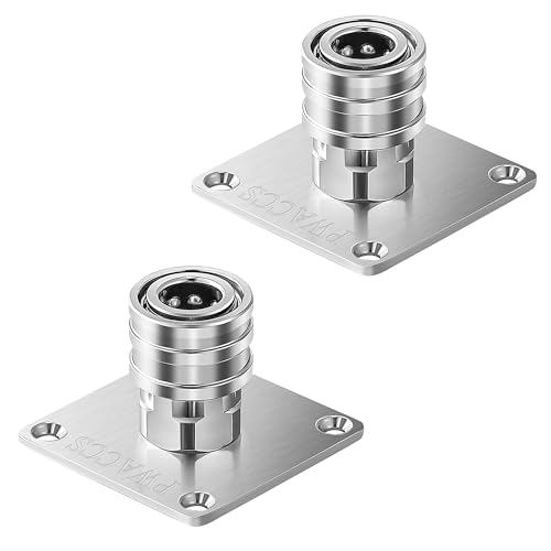 PWACCS Pressure Washer Foam Cannon Holder, 1/4" Quick Connect Automatic Foam Cannon Mount, Stainless Steel Pressure Washer Nozzle Tip Holder, Pressure Washer Accessories Storage Rack 2 Pack - Image 5