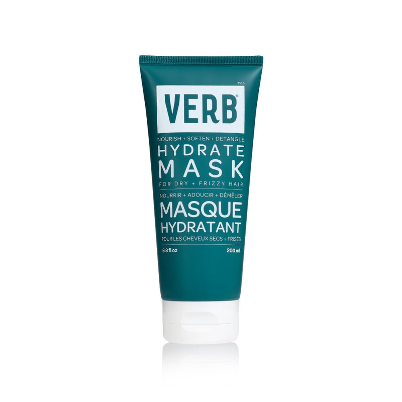 VERB Hydrate Mask 68 fl oz  Intense Moisture for Dry  Frizzy Hair  Smooth  Detangle  Amber  Warm Jasmine Scent