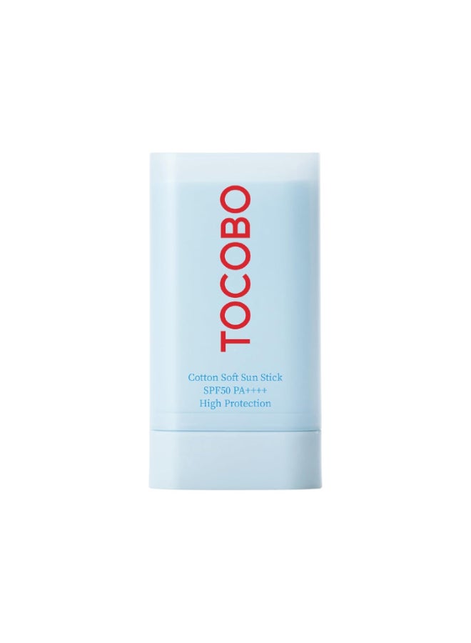 Tocobo عصا الشمس القطنية الناعمة SPF50+ PA++++ - Image 1