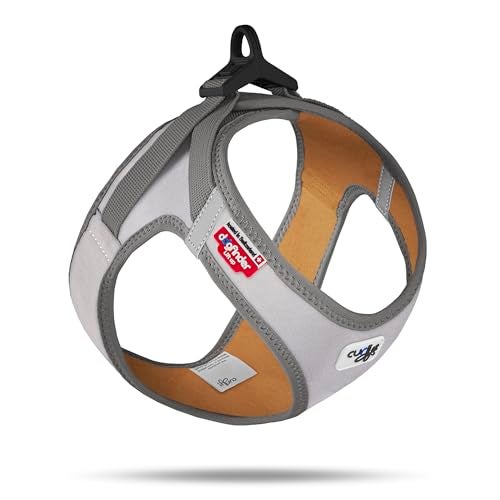 Curli Glow curli Clasp Vest Harness Reflective Gray M - Image 1