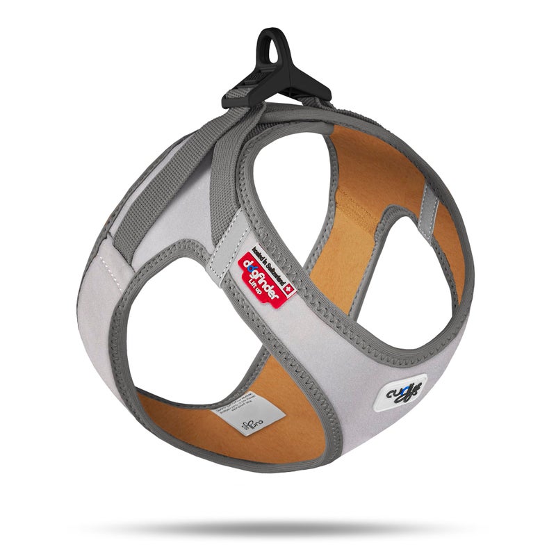 Curli Glow curli Clasp Vest Harness Reflective Gray M - Image 2