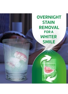 Polident Polident Overnight Whitening Denture Cleanser Tablets - 120 Count  - Image 2