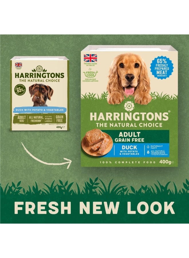 Harringtons Duck Wet Dog Food 400g - Image 4