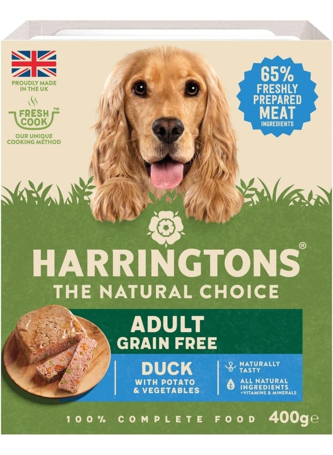 Harringtons Duck Wet Dog Food 400g - Image 1