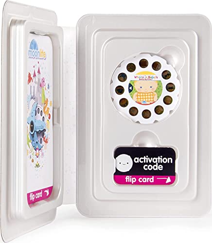 Moonlite Storybook Reels for Flashlight Projector, Kids Toddler | Where is Baby’s Belly Button | Single Reel Pack Story for 12 Months and Up - Image 3