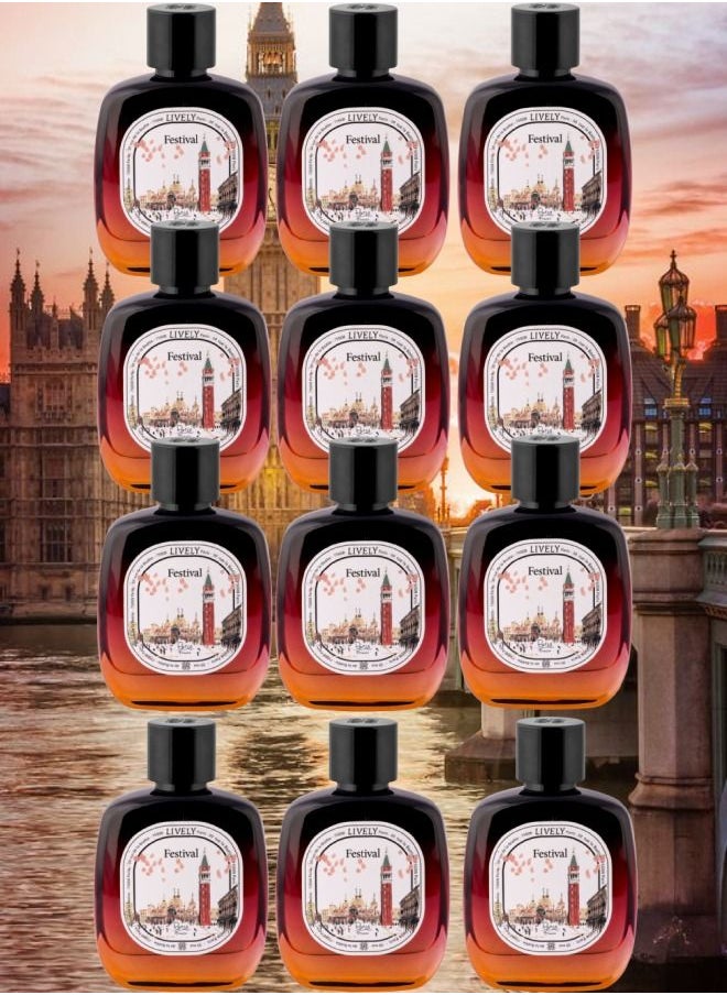 لايفلي 12 قطع عطر فيستيفال 100 مل  - Image 1