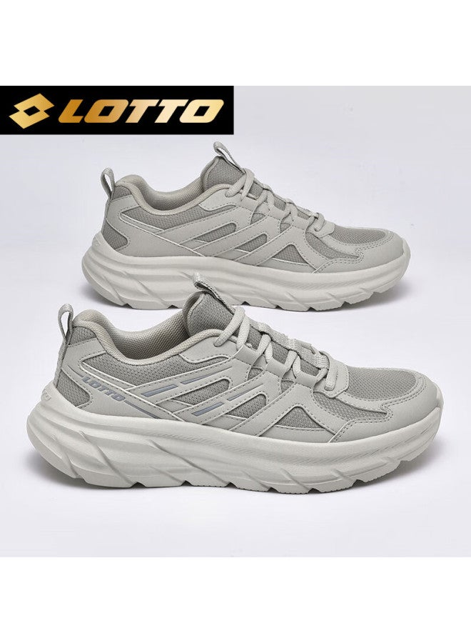 Lotto Women's Running Shoes Outdoor Hiking Shoes Spring Couple Sports Shoes Non-slip Trail Walking Shoes 1068 Sand Ochre Size 36 - Image 3