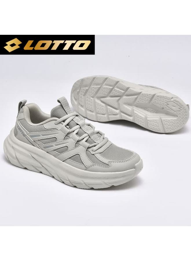 Lotto Women's Running Shoes Outdoor Hiking Shoes Spring Couple Sports Shoes Non-slip Trail Walking Shoes 1068 Sand Ochre Size 36 - Image 4
