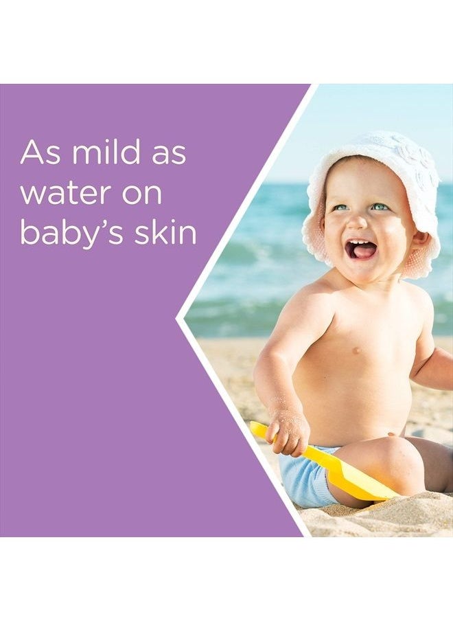 Aveeno - Baby Continuous Protection Zinc Oxide Mineral Sunscreen Lotion for Sensitive Skin, Broad Spectrum SPF 50, Paraben- & Tear-Free, Sweat- & Water-Resistant, Travel-Size, 2 x 3 fl. oz - Image 1