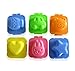 YunKo Yunko 6set Fish Car Heart Shape Egg Sushi Rice Mold Mould Decorating Fondant Cake Tool - Image 2