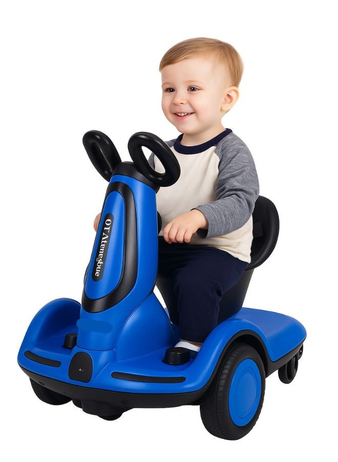 Multifunctional Three-Wheeled Electric Scooter for Children with Two Motors, Music and Electric Lights; Balance Scooter for Boys and Girls.