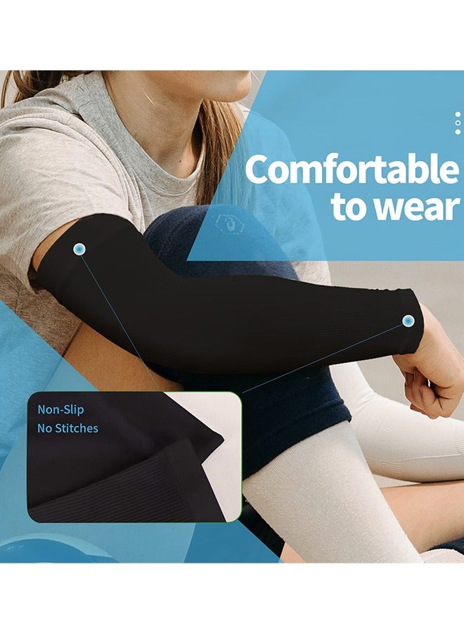 UV Sun Protection Arm Sleeves for Men & Women,UPF 50 Cooling Sports Sleeve - Image 2
