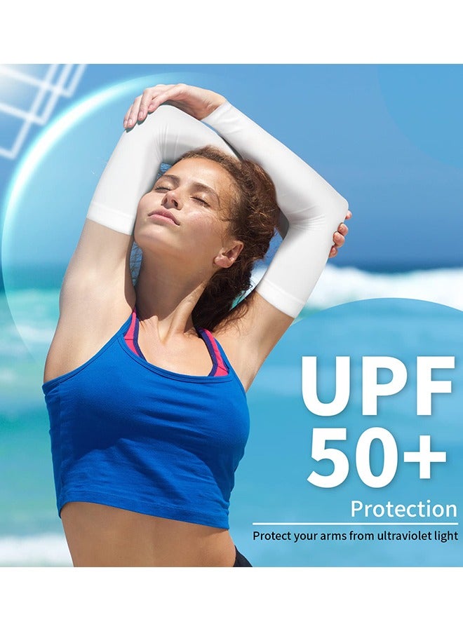 UV Sun Protection Arm Sleeves for Men & Women,UPF 50 Cooling Sports Sleeve - Image 5