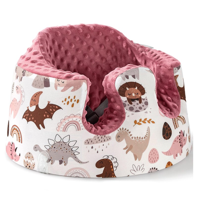 mamatepe Seat Cover Compatible with Bumbo and Nuby Seat, Booster Seats Accessories, Soft Breathable Cover for Baby Girl Boy, Cover Only - Image 1