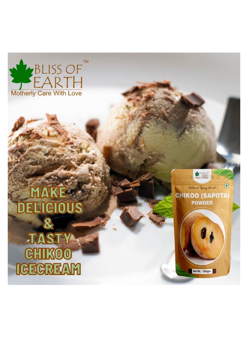 Bliss Of Earth 1kg Mango Powder & 1kg Chikoo Sapota Powder Natural Spray Dried - Image 5
