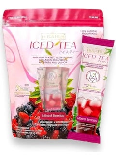 Hikari Hikari Iced Tea Mixed Berries (10 Sachets) Premium Japan Glutathione  - Image 1