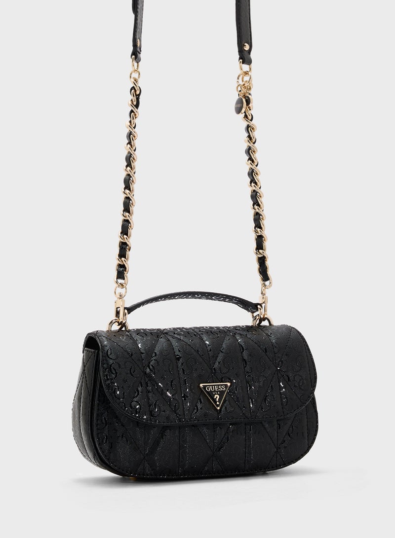 GUESS ALDINA TOP HANDLE FLAP  - Image 3