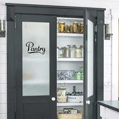 MAZ DISTRIBUTIONS – Pantry Sticker – Vinyl Decal for Refrigerators – Removable Waterproof Sticker for Store Door – Useable Indoor and Outdoor – Easy use for Office and Canteen – MAZ – 321 - Image 2