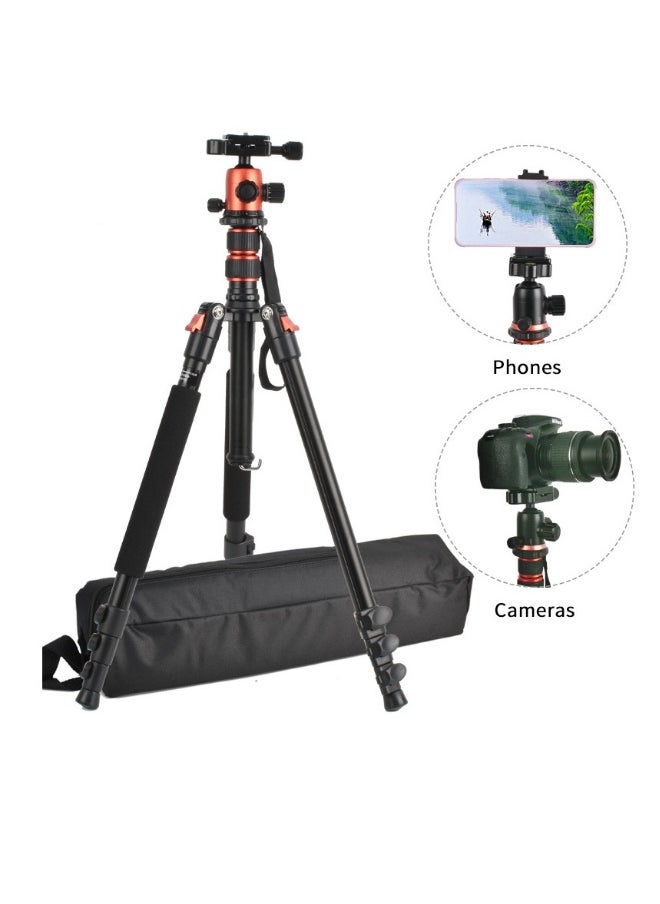 Generic 1.7m Professional SLR Camera Tripod Outdoor Mobile Phone Photography Stand Aluminum Alloy Monopod Reverse Stand  - Image 4