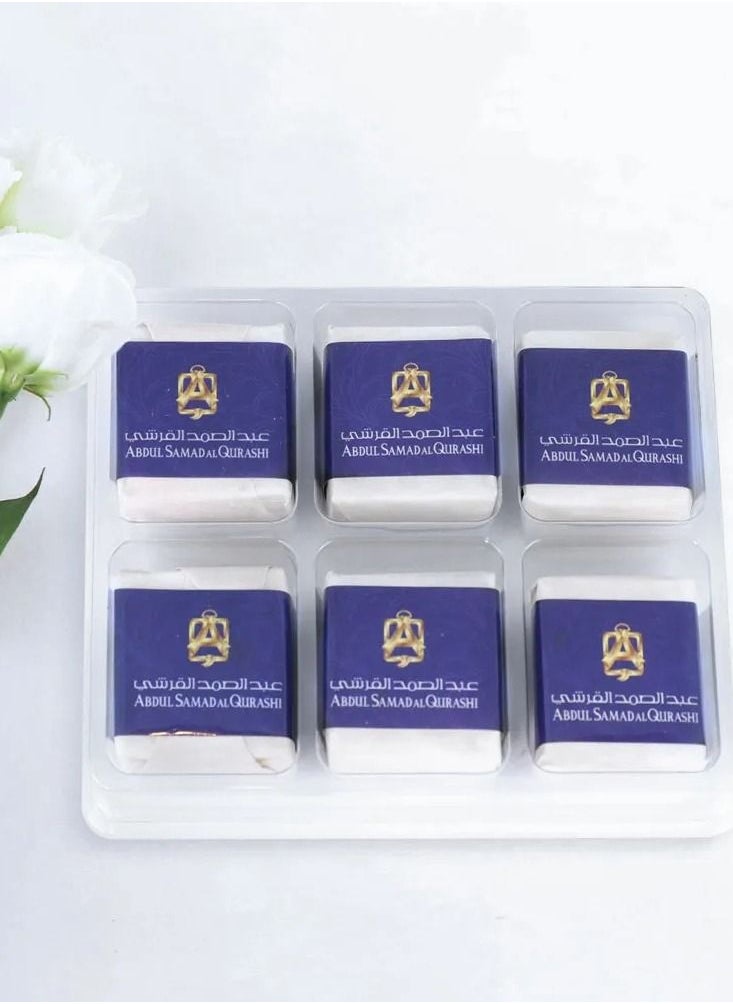 Abdul Samad Al Qurashi - Pure White Musk Solid Cubes Box 6 pcs - Image 1