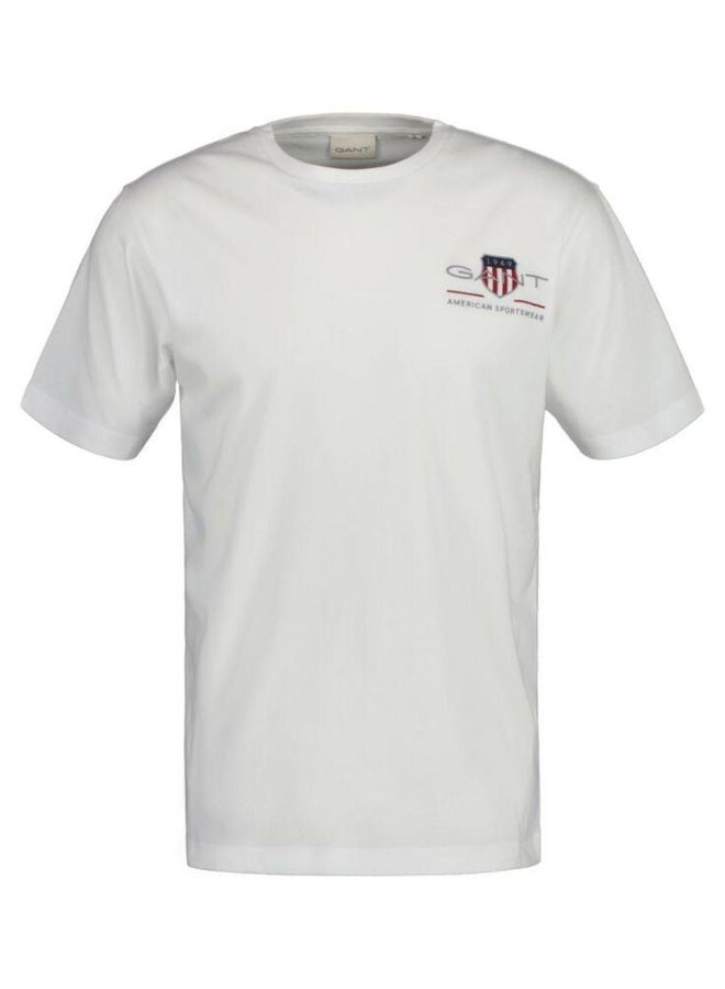 غانت تيشيرت جانت مطرز بشعار الأرشيف - Image 1