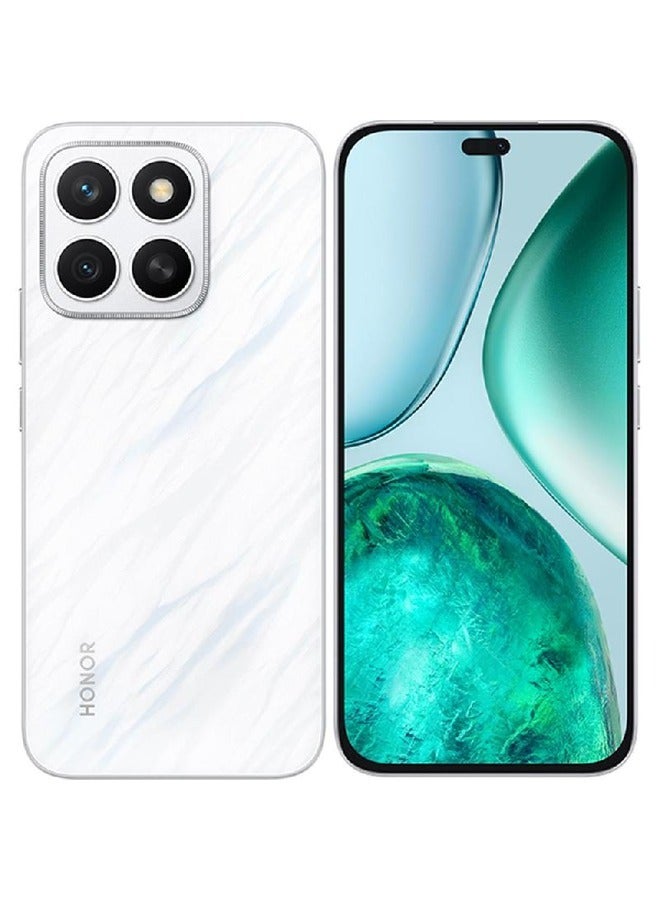 Honor X8c Dual SIM Moonlight White 8GB RAM 256GB 4G With Honor Earbuds X7 Lite - Image 2