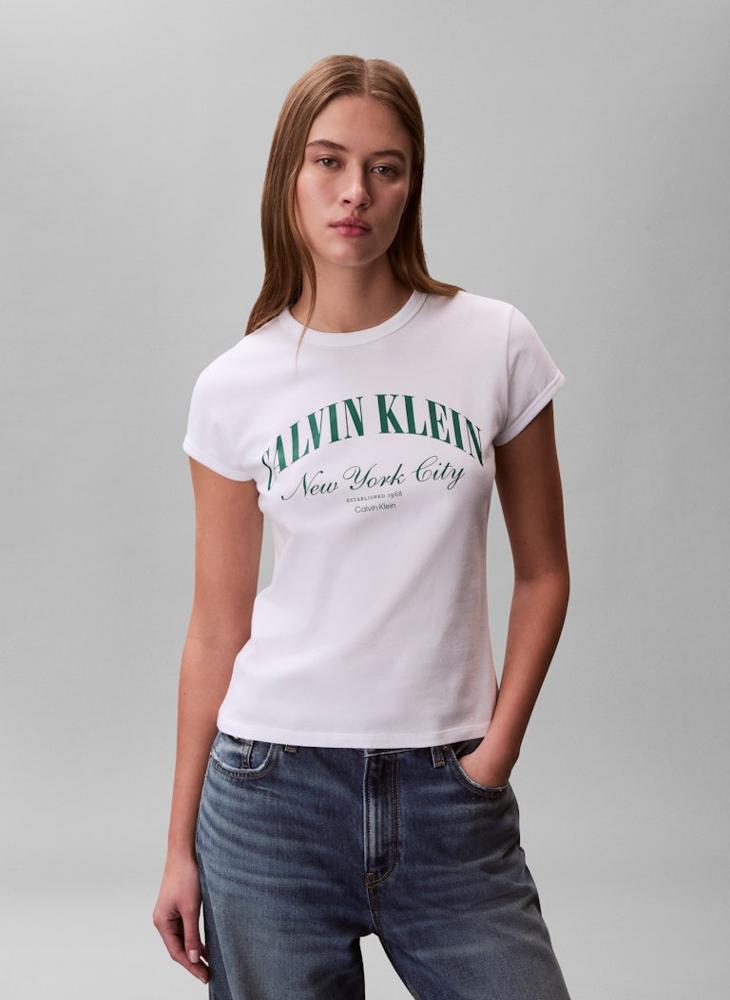 Calvin Klein Jeans Casual Graphic Logo Baby T-Shirt - Image 3