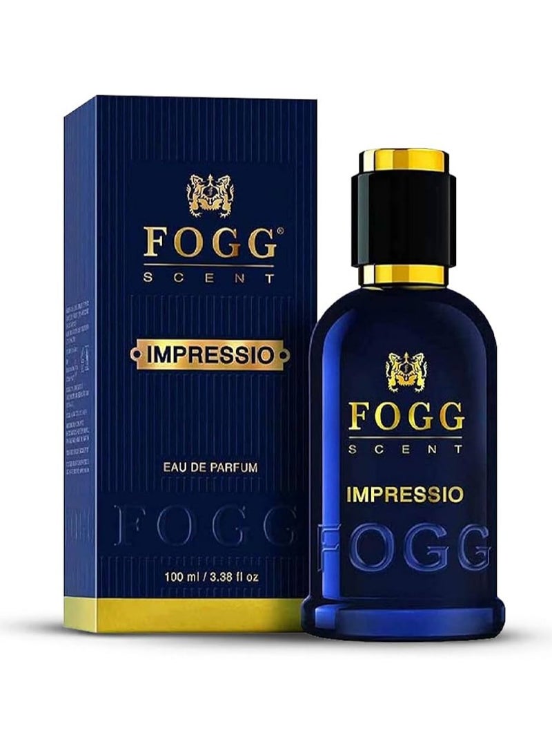 FOGG LongLasting Fresh Fragrance IMPRESSIO Scent Eau De Parfum100ml - Image 2