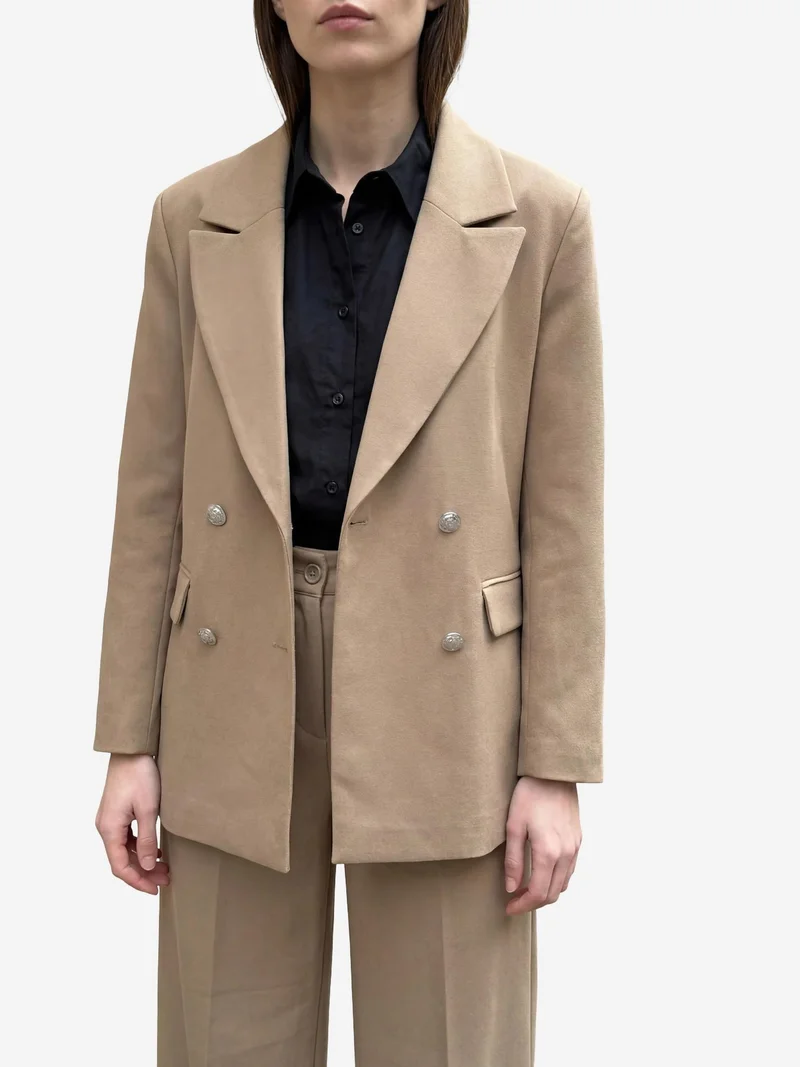 ماي فاشن MY FASHION Buttoned Blazer Jacket
