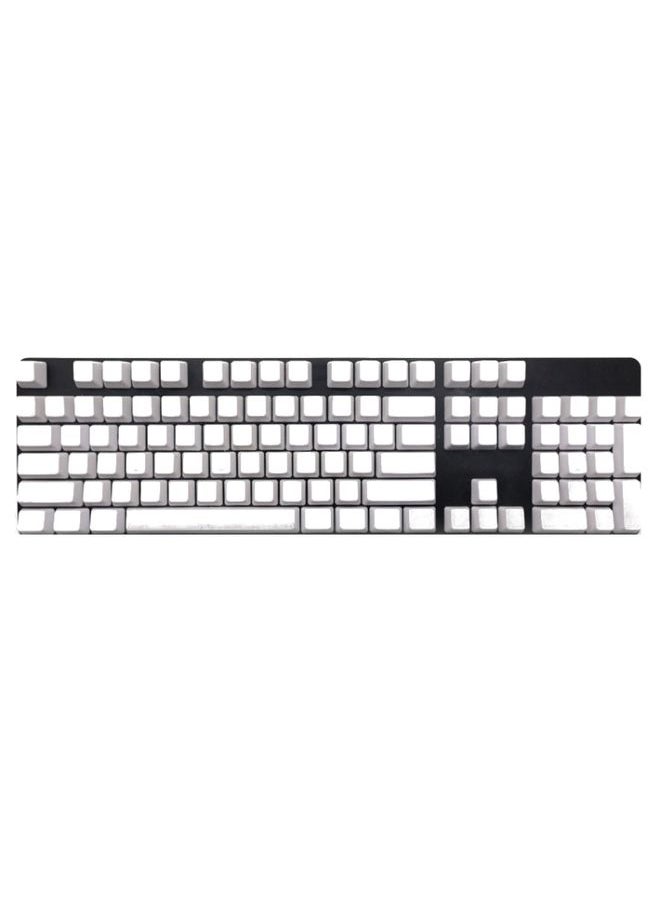 BURAQ - Mechanical Keyboard Laser PBT Keycap White No Words - Image 1