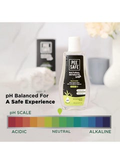 PEESAFE Pee Safe Intimate Wash For Women Natural Ayurvedic With Lemongrass Fragnance And 100% Alcohol-Free Ph Balanced Paraben-Free Sulfate-Free 105Ml Pack Of 1  - Image 3
