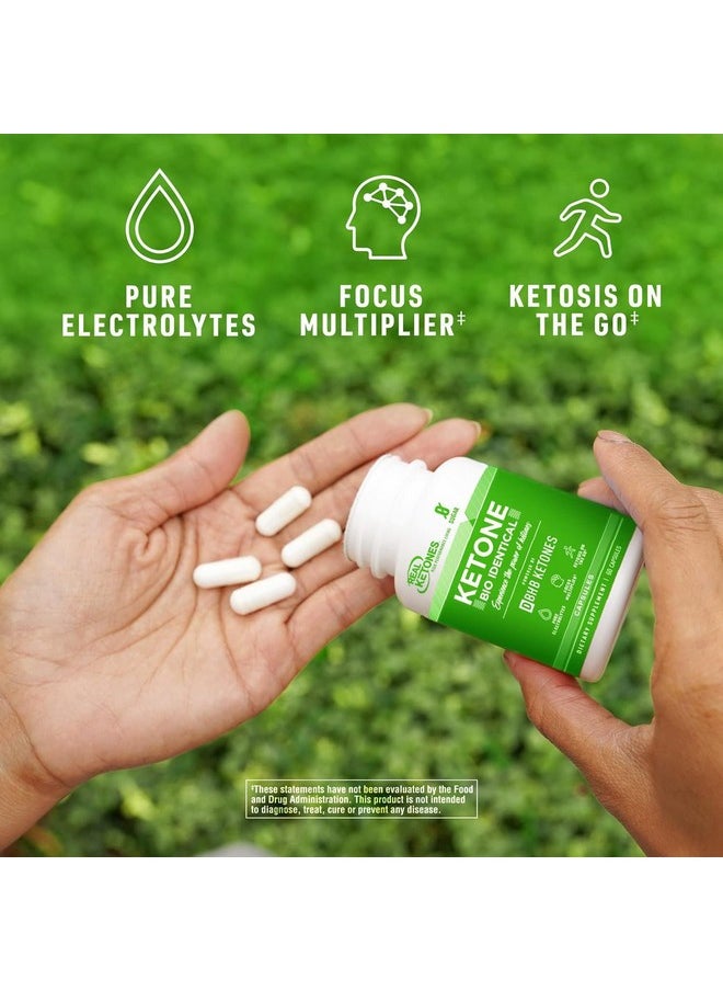 Health & Household - Real Ketones Bhb Exogenous Ketones Keto Pills Keto Electrolytes Pills For Enhanced Energy Performance & Rapid Ketosis - Caffeine Free Energy Keto Diet Pills With Patented Keto Bhb (1 Month) - Image 1