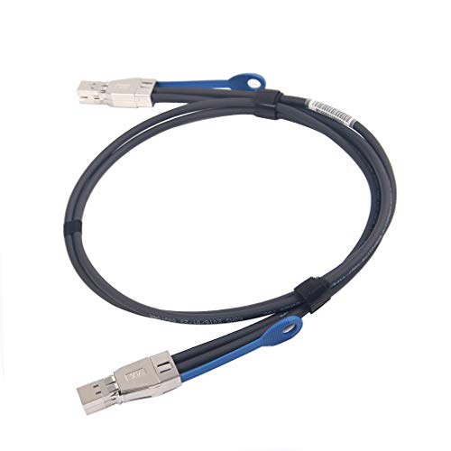 10Gtek كابل 12G Mini SAS HD SFF-8644 إلى SFF-8644 لتخزين NVMe/صندوق التخزين، متوافق مع SAN و JBOD، 100 أوم، 1.5 متر (4.9 قدم) - Image 2