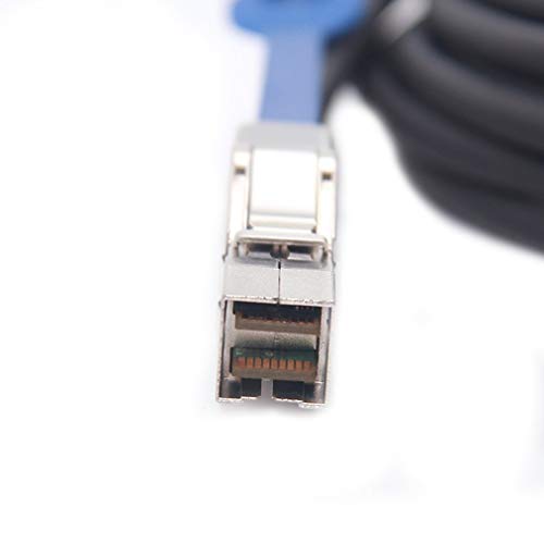 10Gtek كابل 12G Mini SAS HD SFF-8644 إلى SFF-8644 لتخزين NVMe/صندوق التخزين، متوافق مع SAN و JBOD، 100 أوم، 1.5 متر (4.9 قدم) - Image 5