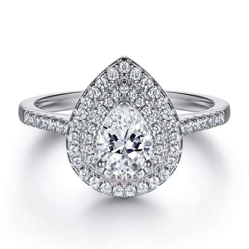 Bluejw Unisex Gothic Anime-Inspired 925 Sterling Silver Ring for Women with Gold Plating & Lab-Grown Brilliant Cut Diamond – Anniversary Jewelry Gift - Image 1