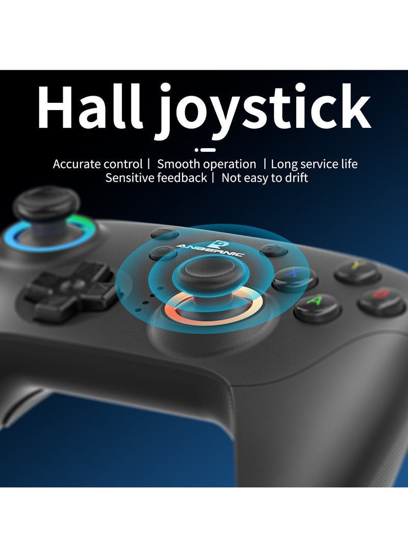 ANBERNIC  - RG P01 High Cost Performance PC Controller PC Steam Switch Android IOS Conductive Rubber Bluetooth Wireless XBOX Layout 600mAh Dual Asymmetric Pendulum Motor - Image 1