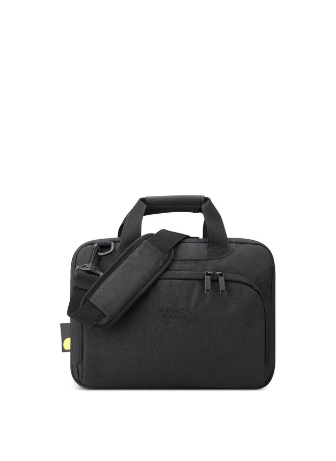DELSEY Paris Esplanade 1 Compartment Backpack Satchel - Deep Black