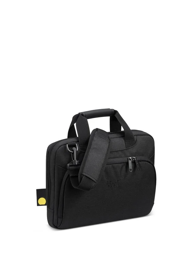 DELSEY Paris Esplanade 1 Compartment Backpack Satchel - Deep Black