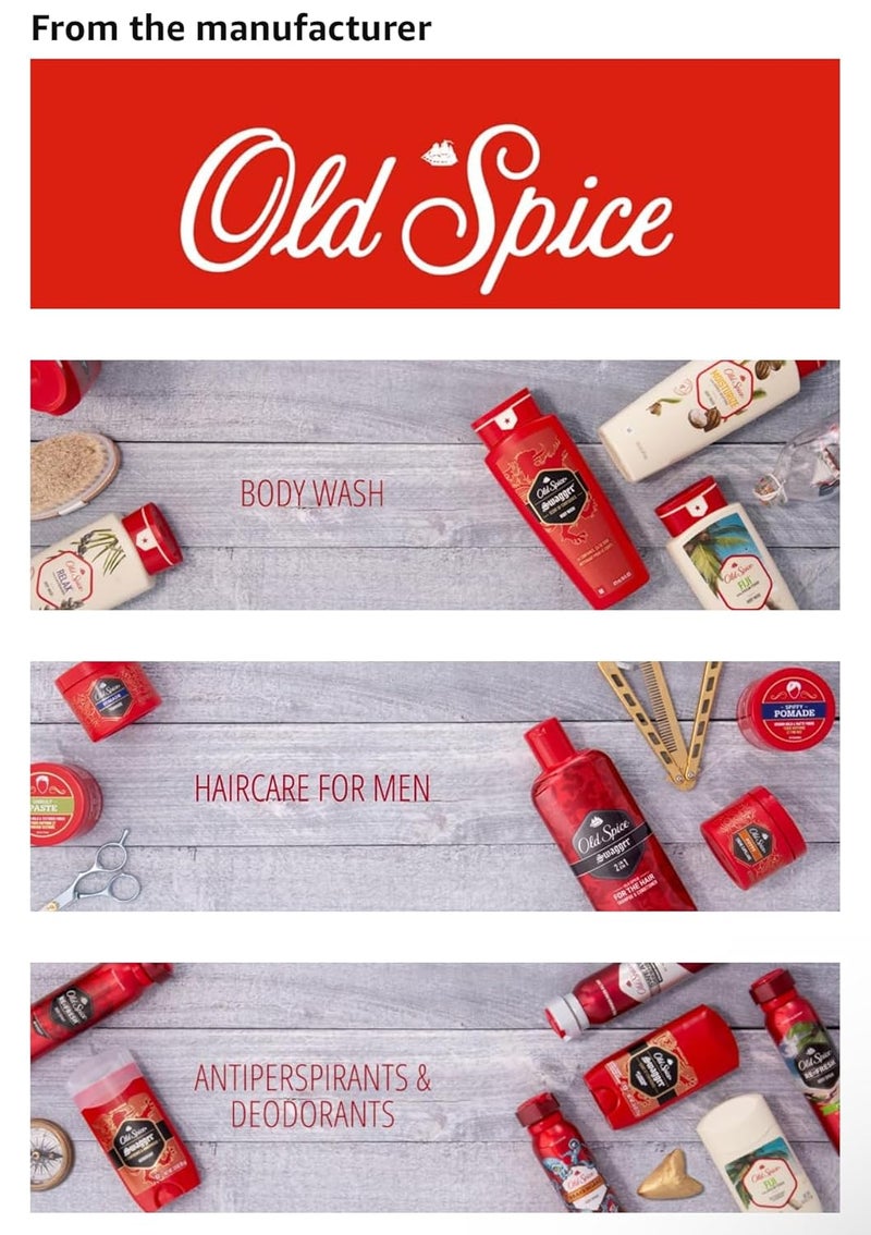 Old Spice غسول الجسم أولد سبايس سواجر برائحة خشب الأرز 247 شاور فريش 334 أونصة سائلة - Image 5