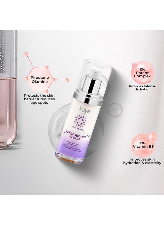 kaya - Clinic Retinoboost Face Serum, Anti-Ageing Face Serum, Fights Fine Lines & Wrinkles For All Skin Types, 30Ml - Image 1