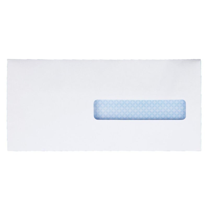Quality Park Healthcare Claim Form #10 1/2 Envelopes, 1 Window, CMS-1500, Self Seal, Privacy Security Tint, 4-1/2 x 9-1/2 Inches, 24 lb White, 500/Box (QUA21438) - Image 4