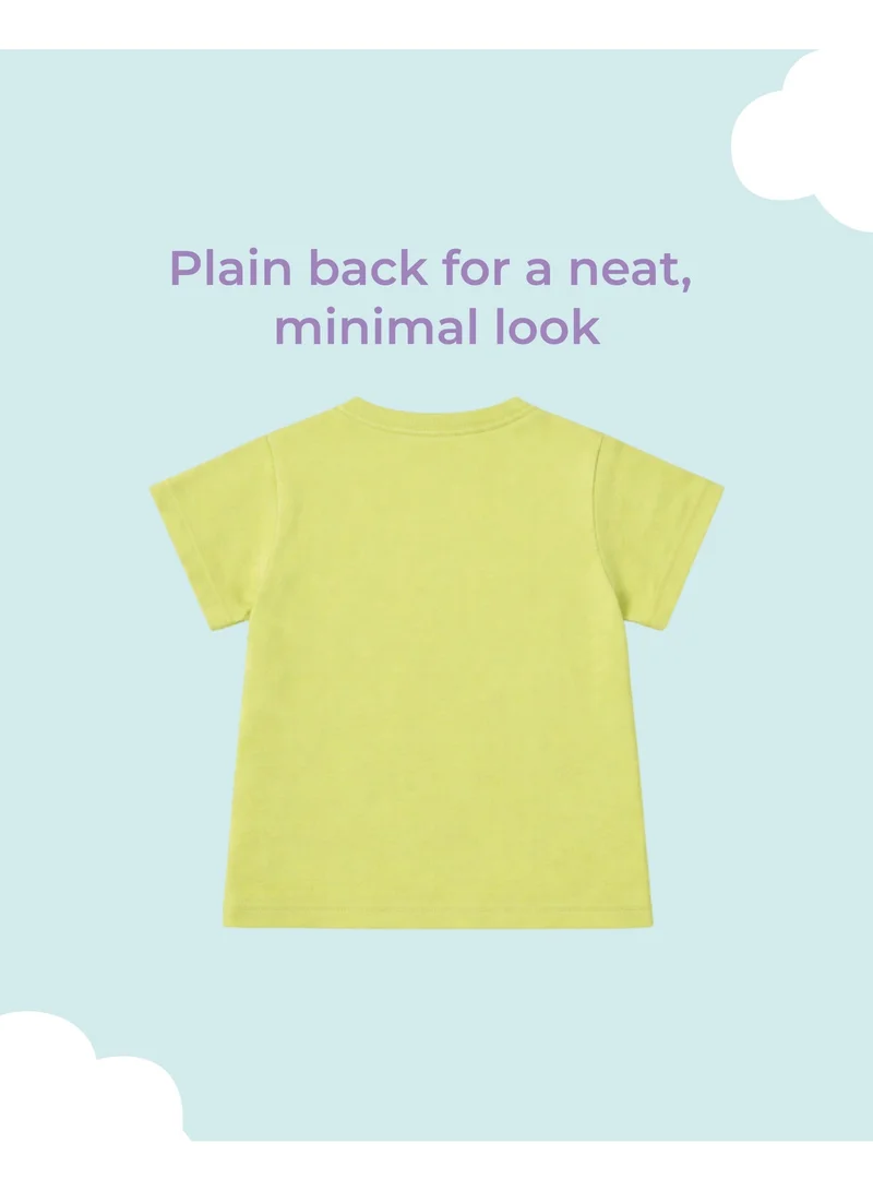Luay Green LUAY Girls Summer Clothing Set – Soft Cotton Printed T-Shirt & Shorts Co-Ord Set for Kids & Toddler Girls Casual Outfit for Women | Best Price UAE